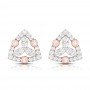 Swerve Twist Diamond Earrings