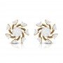 Minimalistic Diamond Earrings