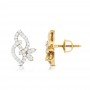Meria Twist Diamond Stud