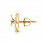 Sudarshana Twist Diamond Stud