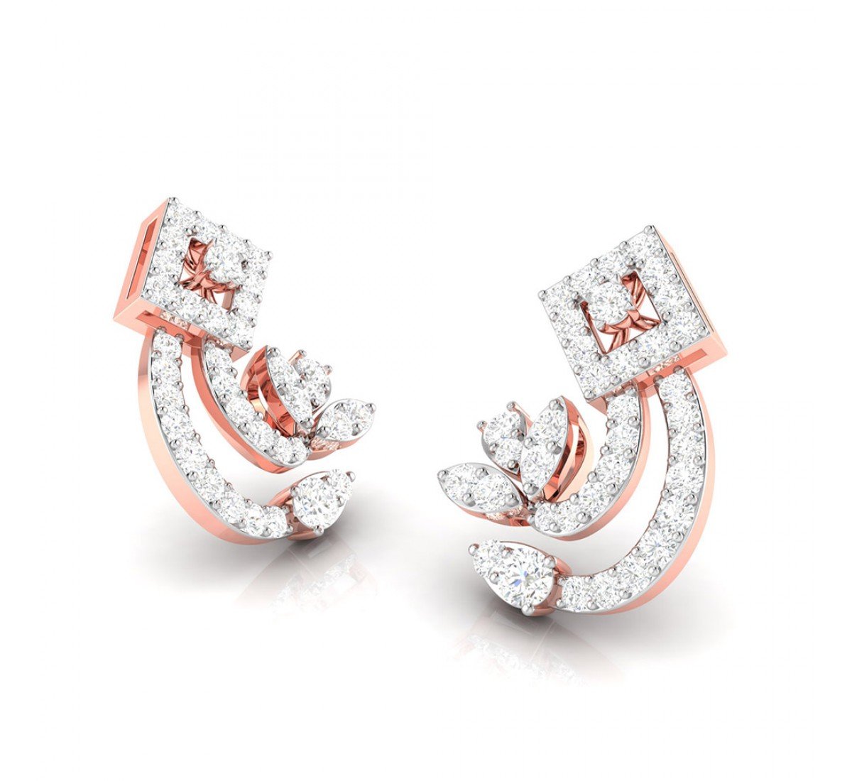 Wing Diamond Studs