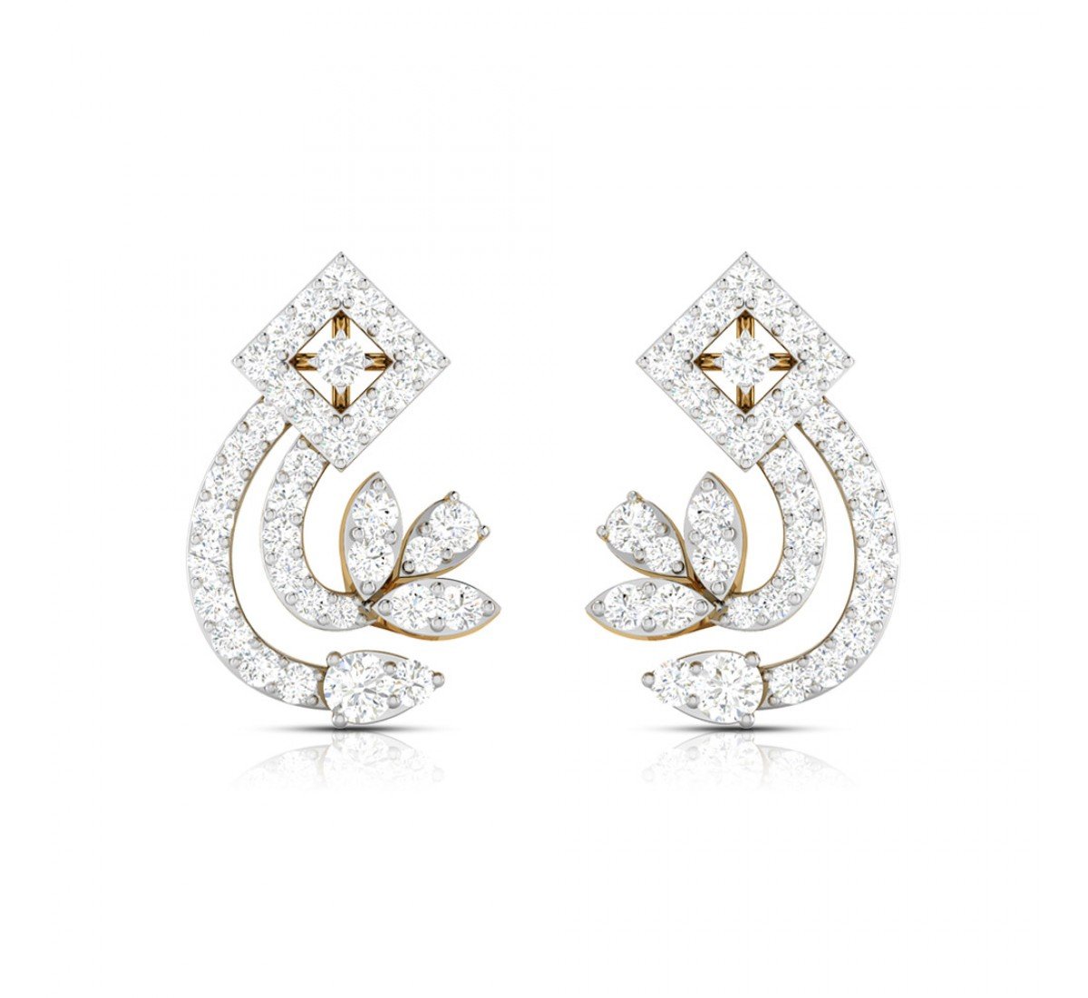 Wing Diamond Studs