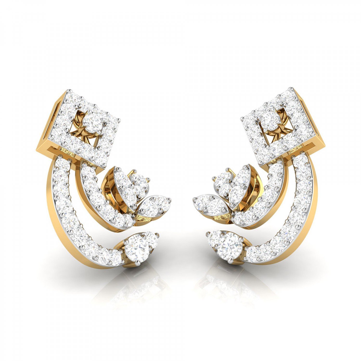 Wing Diamond Studs Wing Diamond Studs