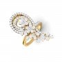 Sharlene Iolite Diamond Ring