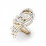 Sharlene Iolite Diamond Ring
