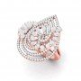 Iolite Diamond Ring