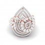 Iolite Diamond Ring