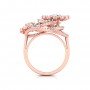 Iolite Diamond Ring