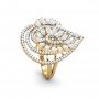 Iolite Diamond Ring