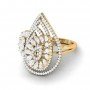 Iolite Diamond Ring