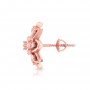 Demure Diamond Earrings