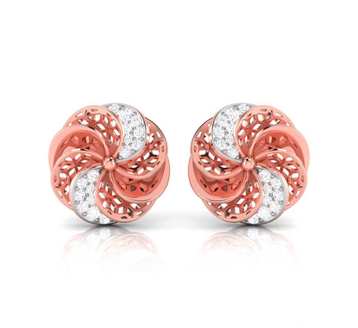 Cecely Dame Diamond Earrings