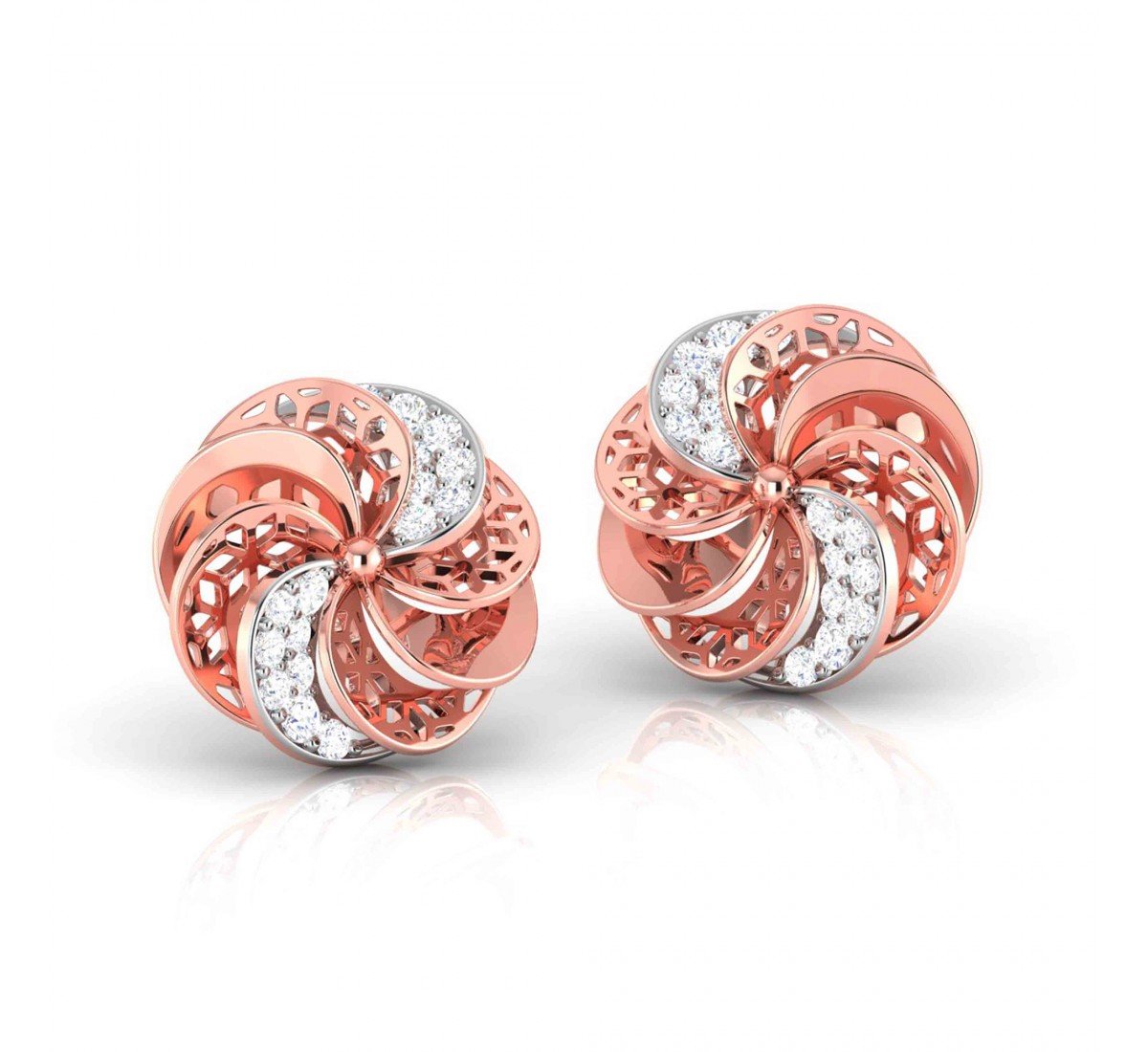 Cecely Dame Diamond Earrings