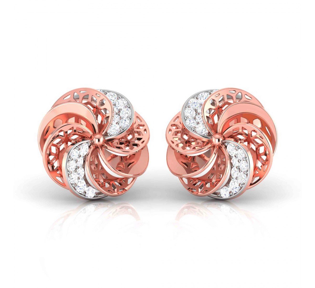 Cecely Dame Diamond Earrings