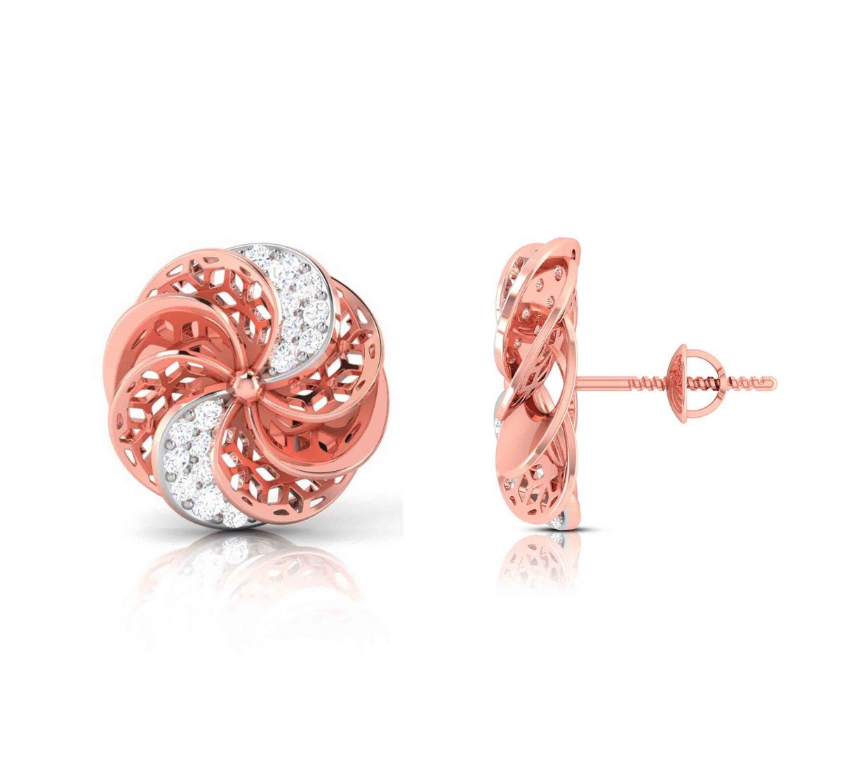 Cecely Dame Diamond Earrings