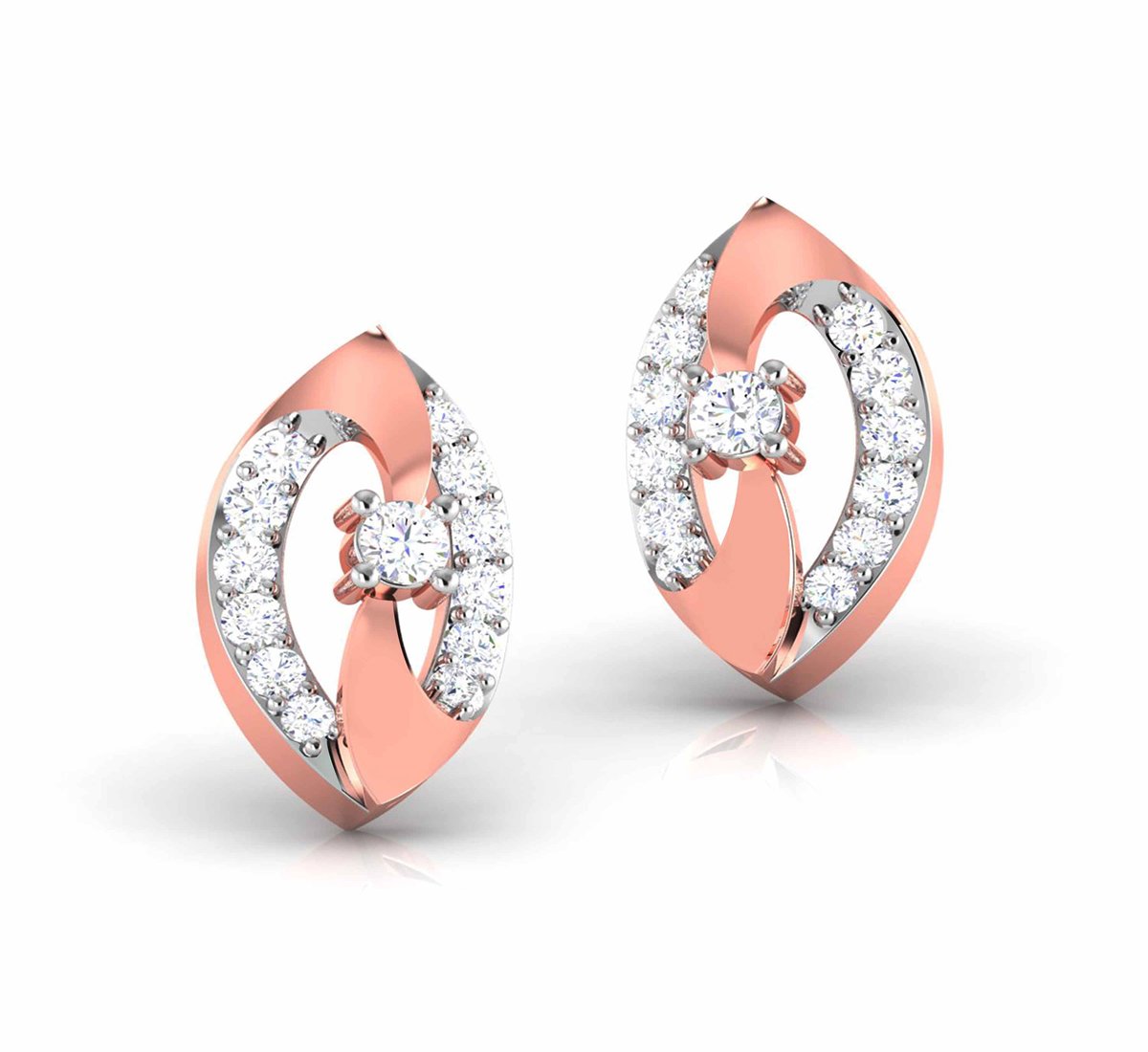 John Ear Diamond Earrings
