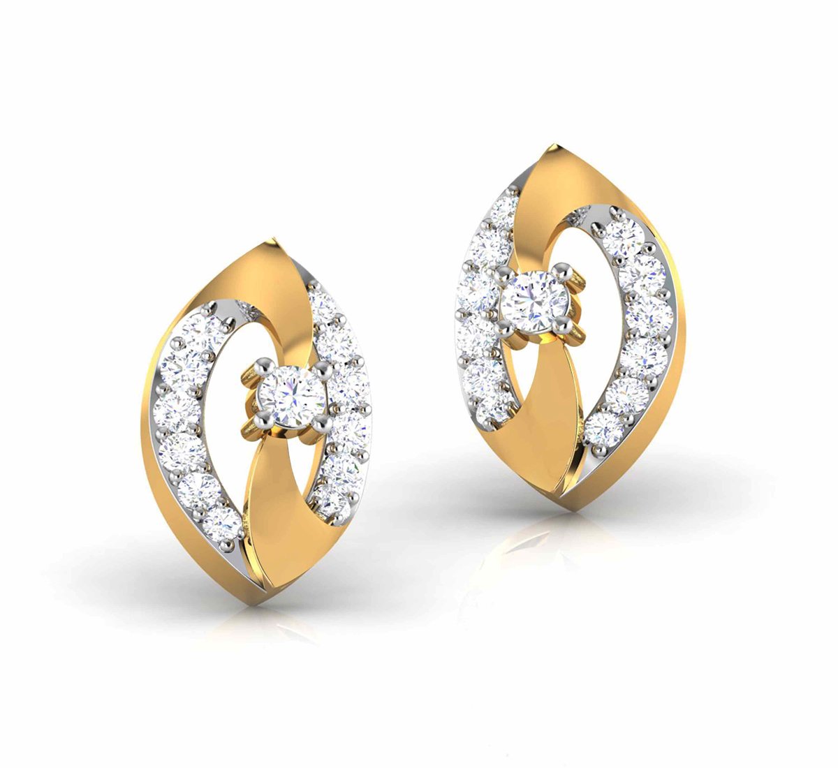 John Ear Diamond Earrings