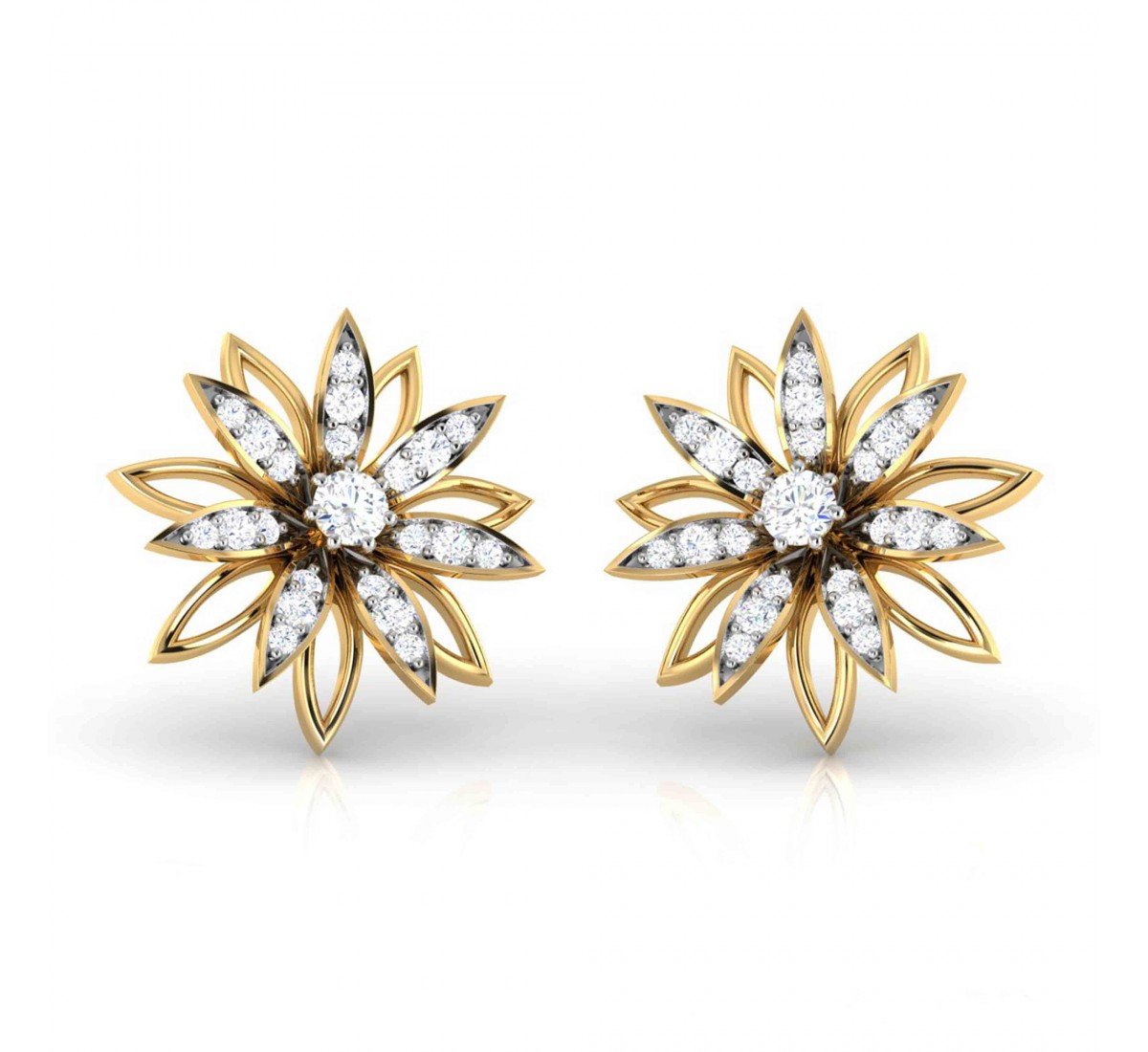 Erica Paisley Diamond Earrings