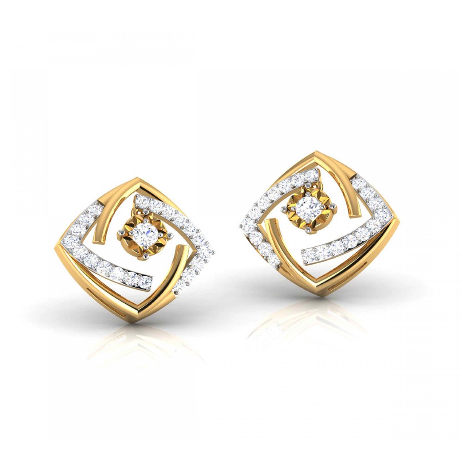 Renata Diamond Stud Earrings Renata Diamond Stud Earrings