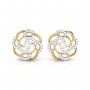 Pave Claw Diamond Earrings