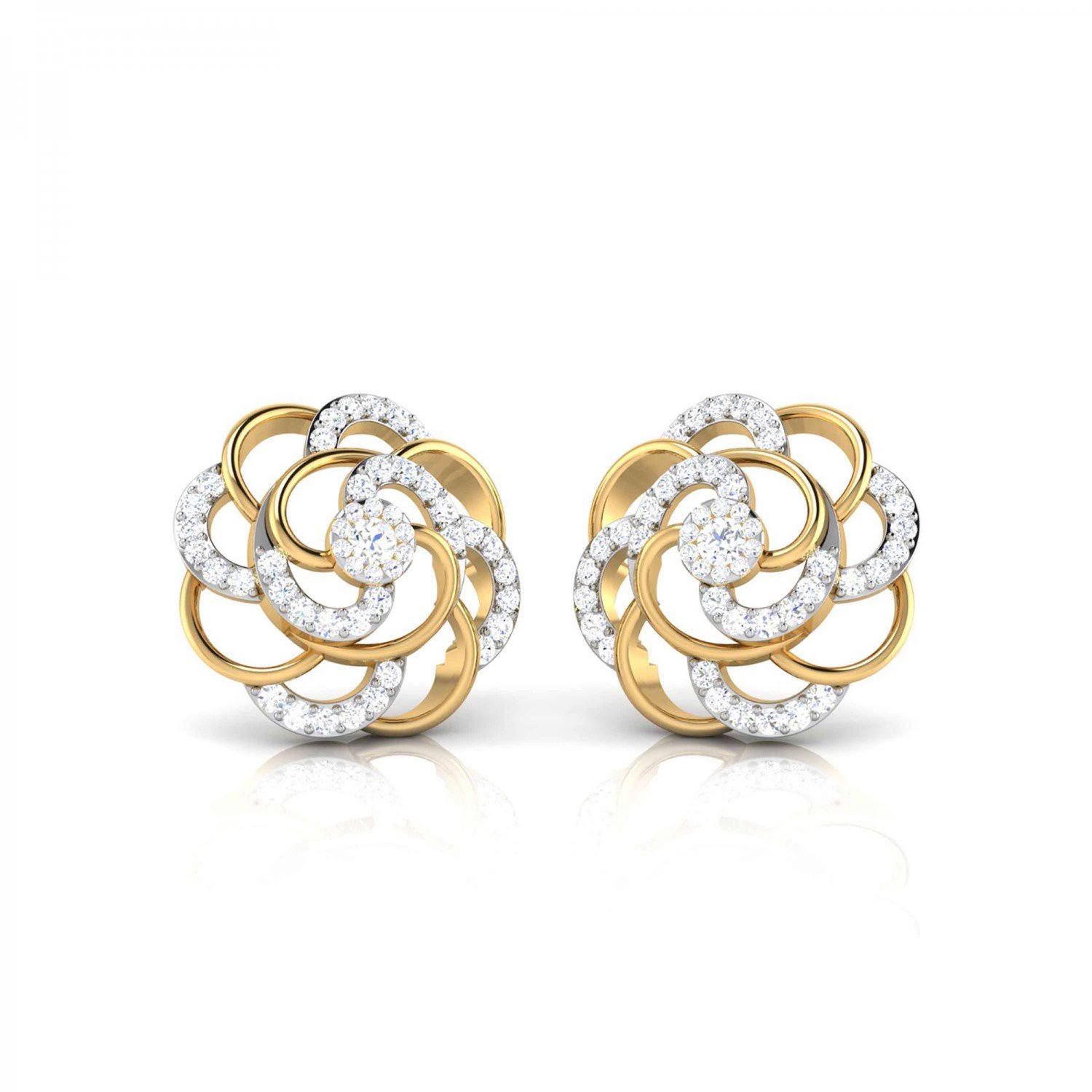 Pave Claw Diamond Earrings Pave Claw Diamond Earrings