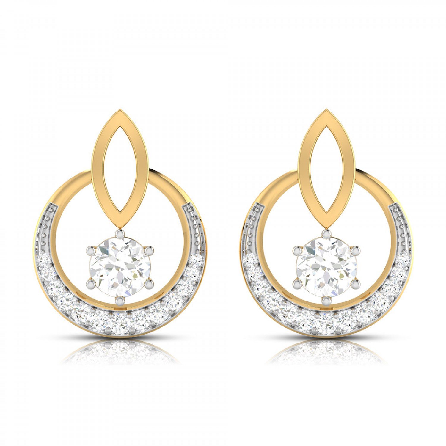 Hezel Magnoia Diamond Earrings