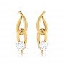Keisha Spiral Diamond Earrings