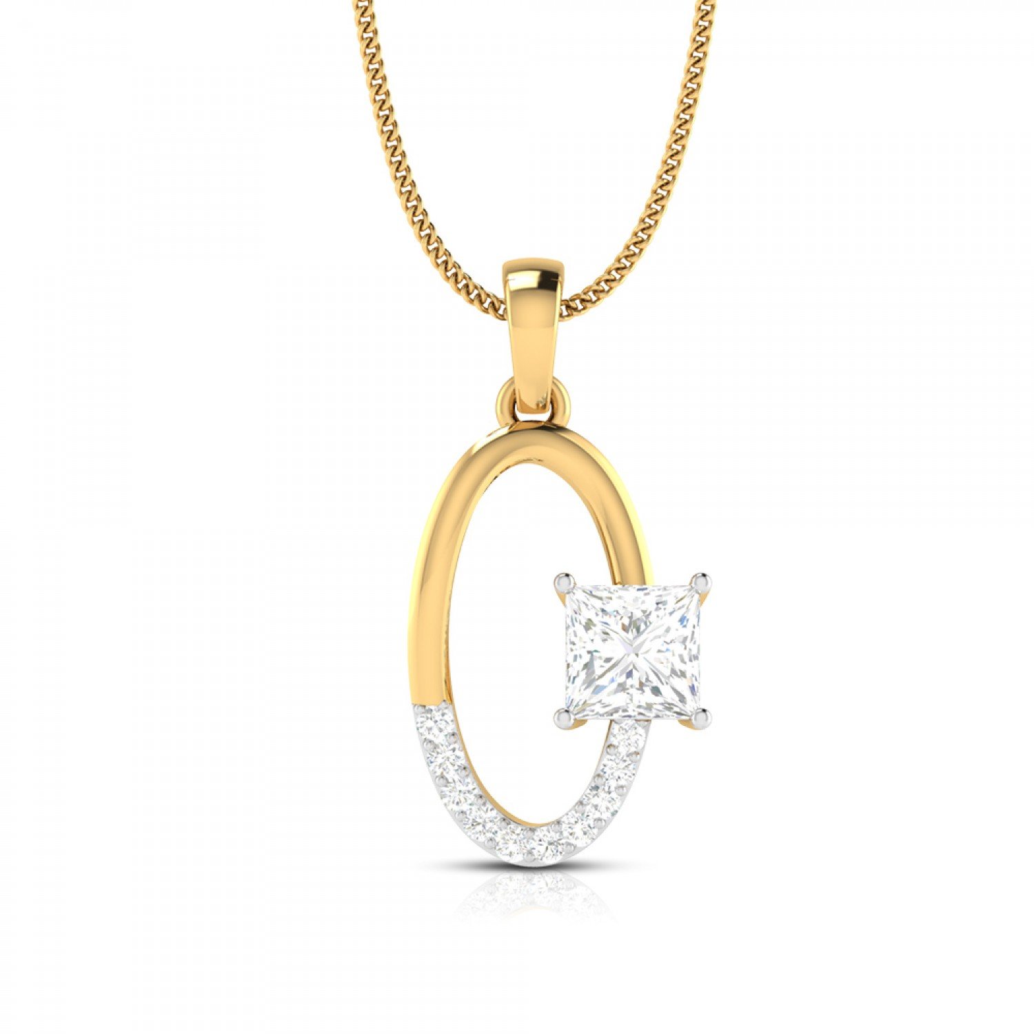 Edden Sleek Diamond Pendant Edden Sleek Diamond Pendant