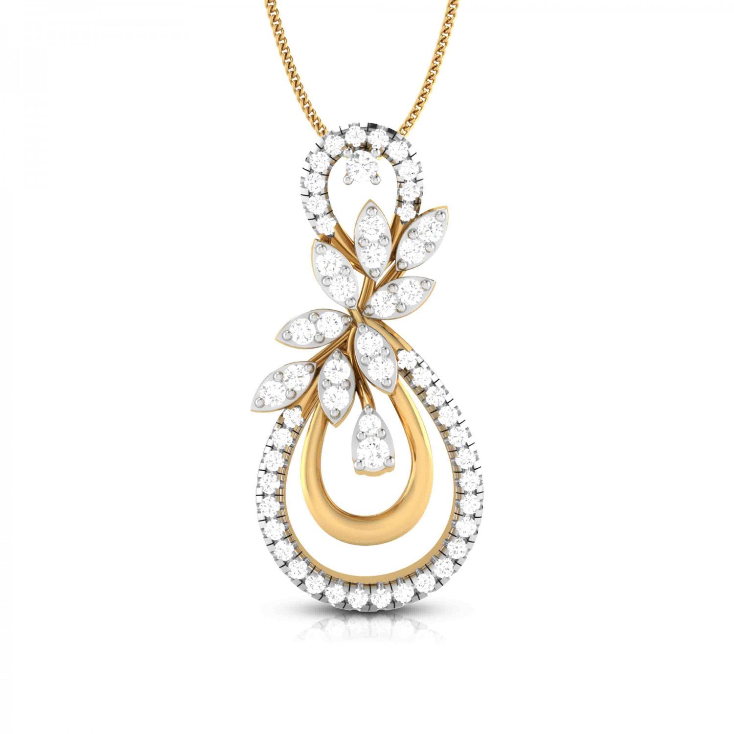 Cute Zig Diamond Pendant Cute Zig Diamond Pendant