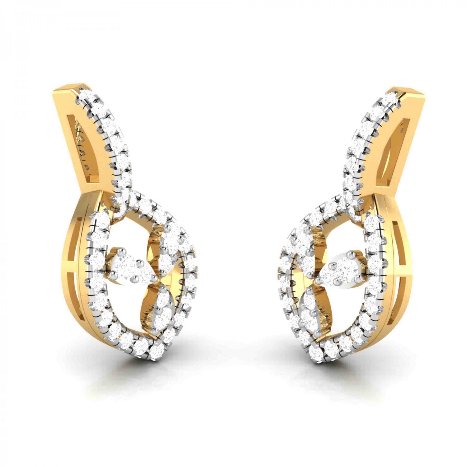 Astra Trendy Diamond Earrings Astra Trendy Diamond Earrings