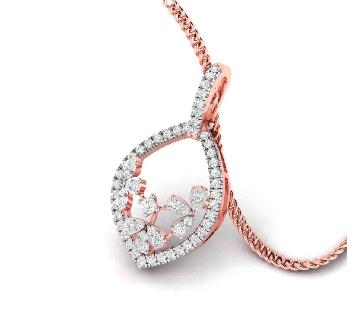 Semra Zig Diamond Pendant