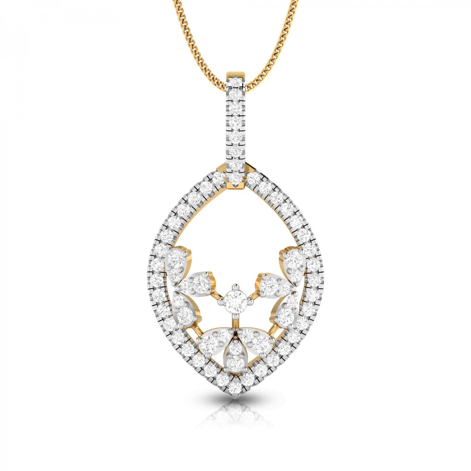 Semra Zig Diamond Pendant