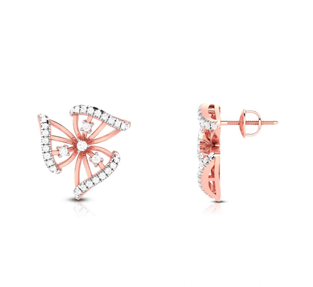 Studina Aloft Diamond Earrings