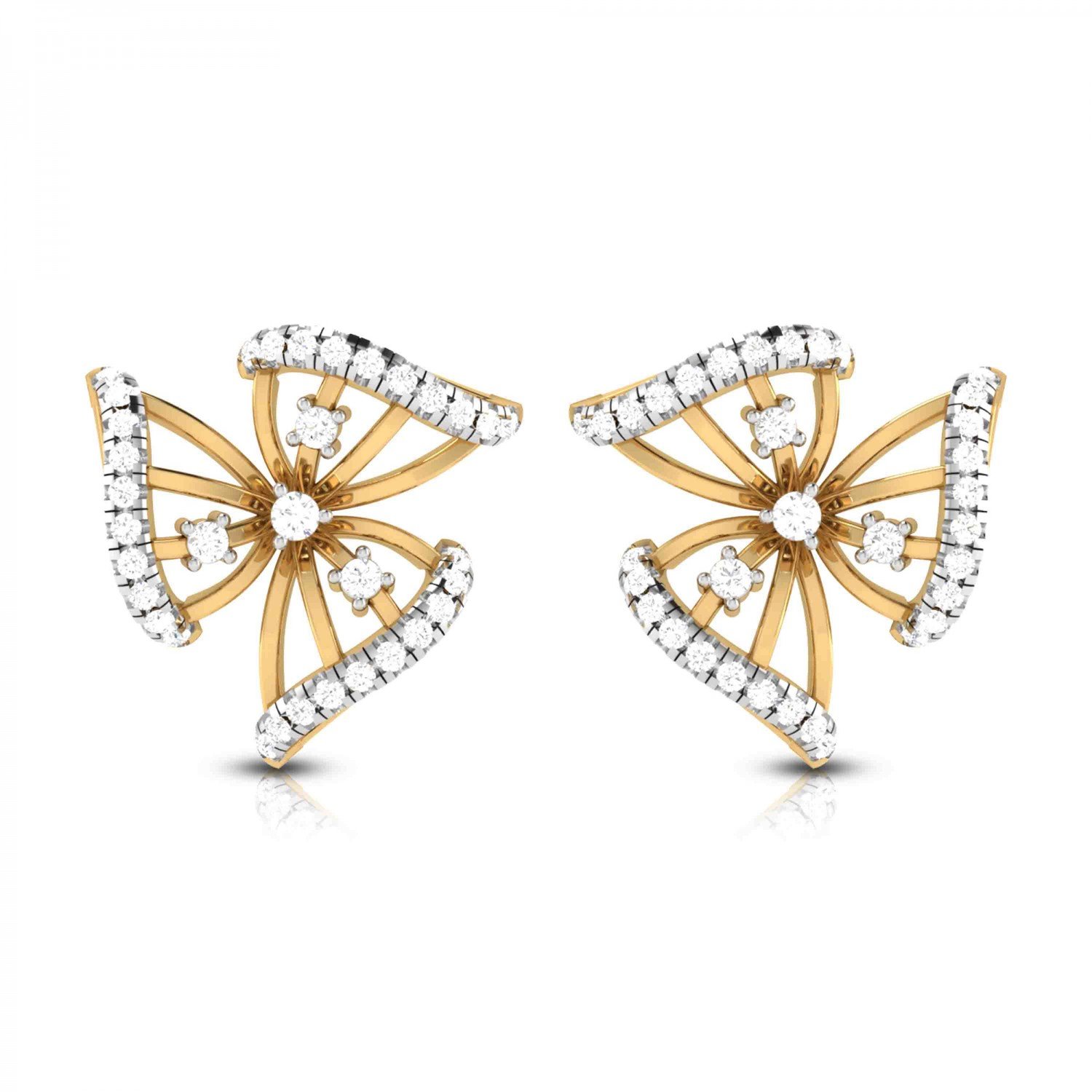Studina Aloft Diamond Earrings