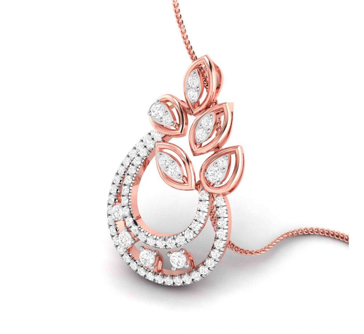 Trio Desire Diamond Pendant
