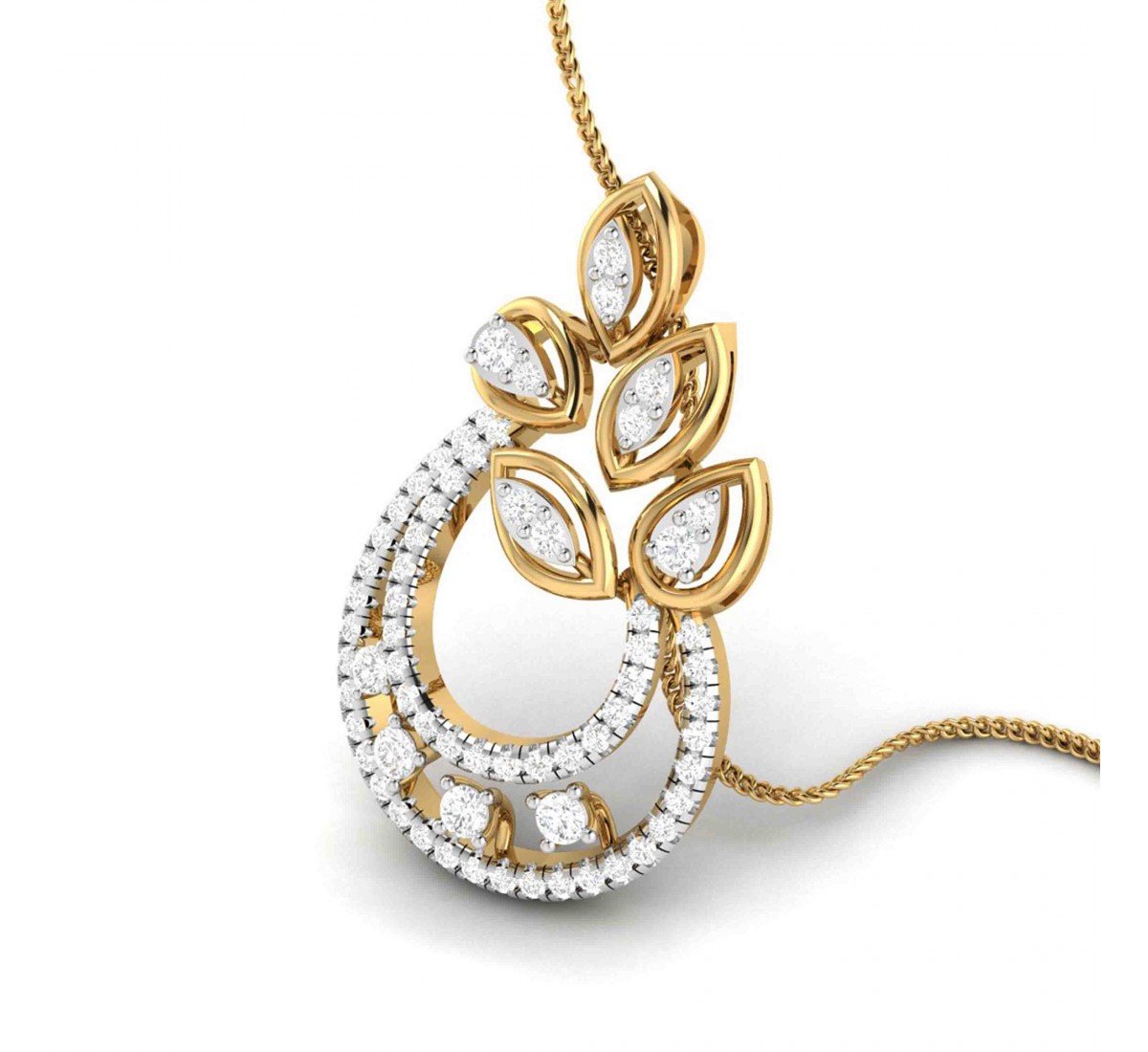 Trio Desire Diamond Pendant