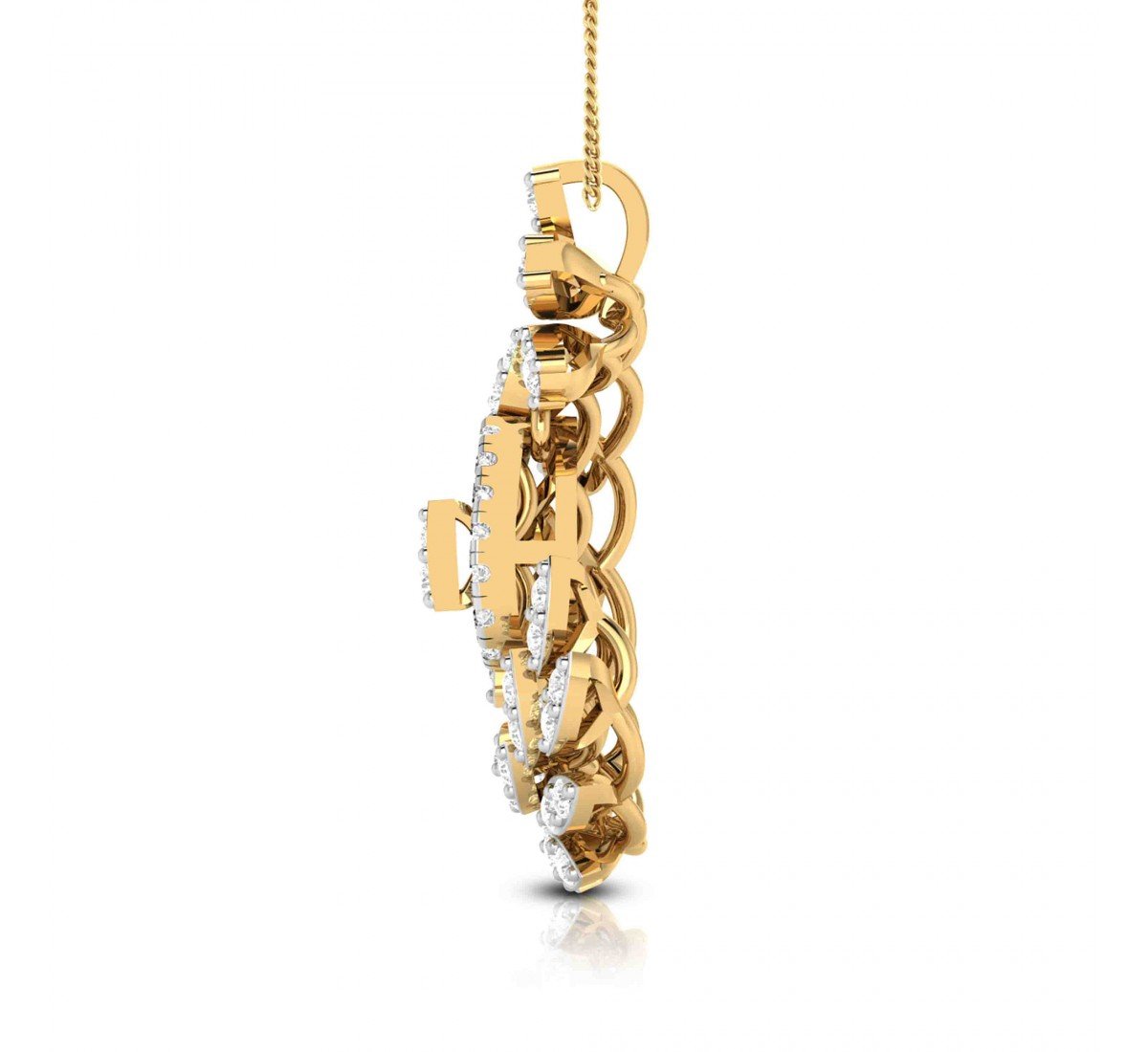Quad Scout Diamond Pendant