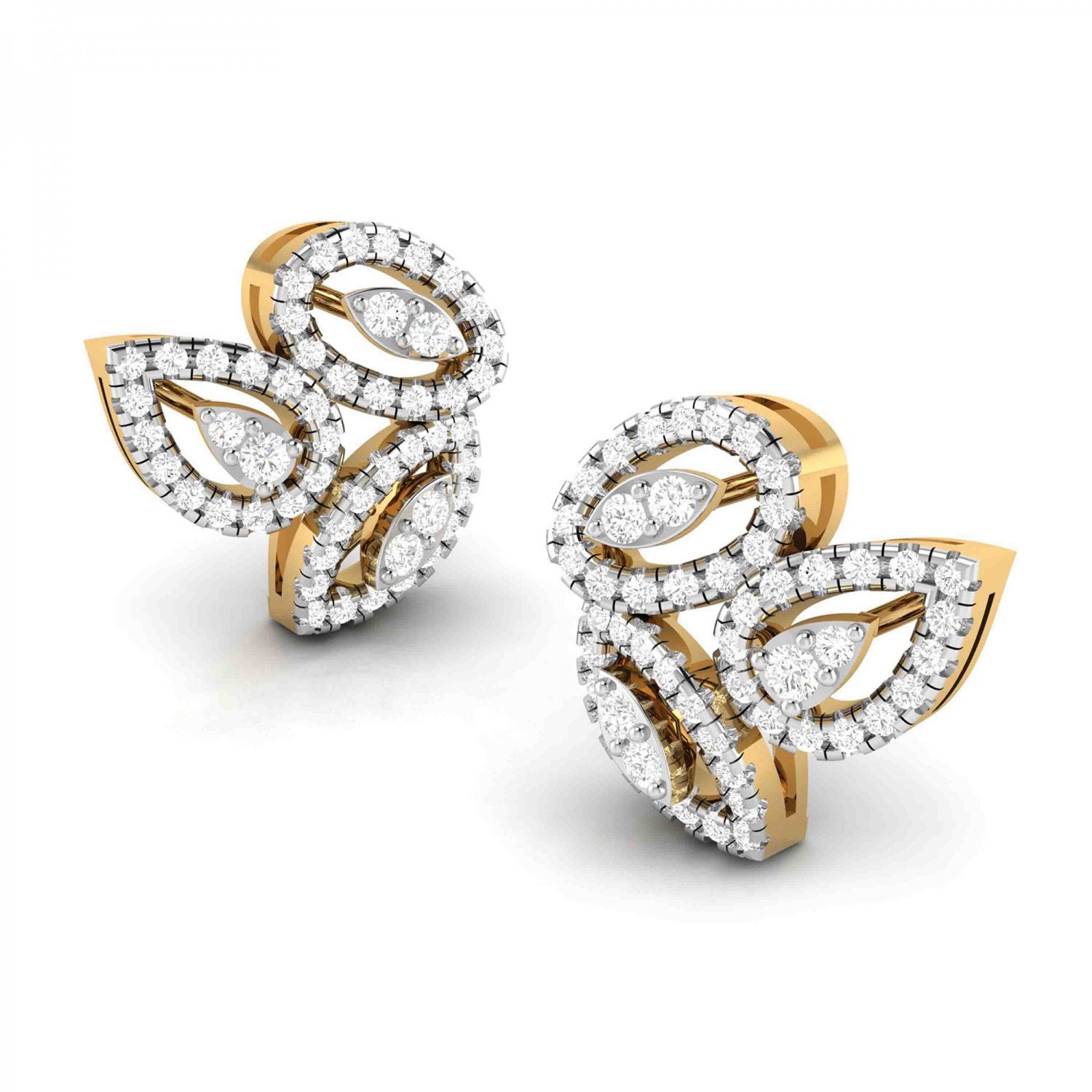 Astra Pixel Diamond Earrings Astra Pixel Diamond Earrings