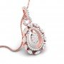 Ovate Edden Diamond Pendant