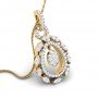 Ovate Edden Diamond Pendant