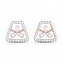 Auburn Diamond Earrings