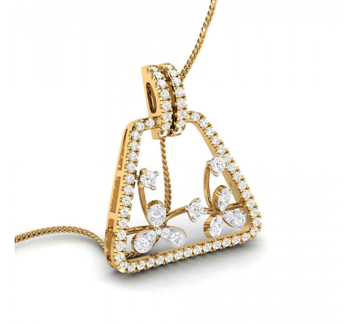 Neely Prisma Diamond Pendant