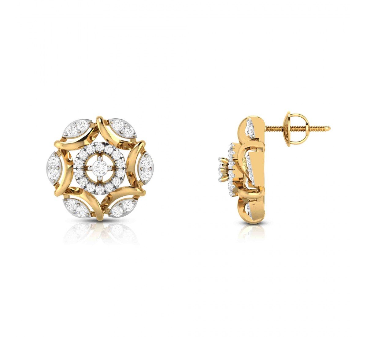 Winsome Diamond Earrings