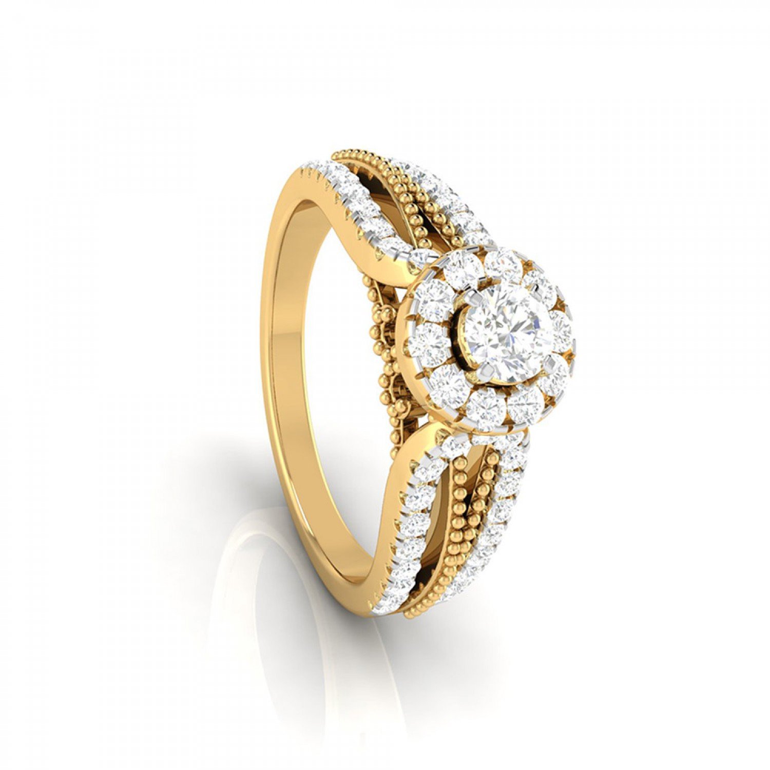 Aviva Swirling Diamond Ring Aviva Swirling Diamond Ring