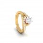 Knitty Twist Diamond Ring