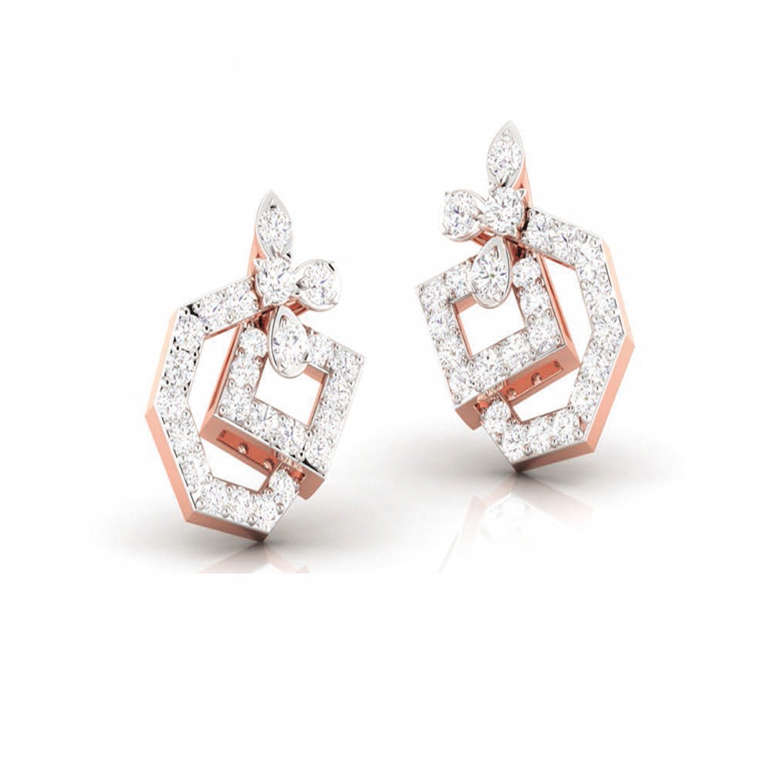 Dahlia Scout Diamond Earrings