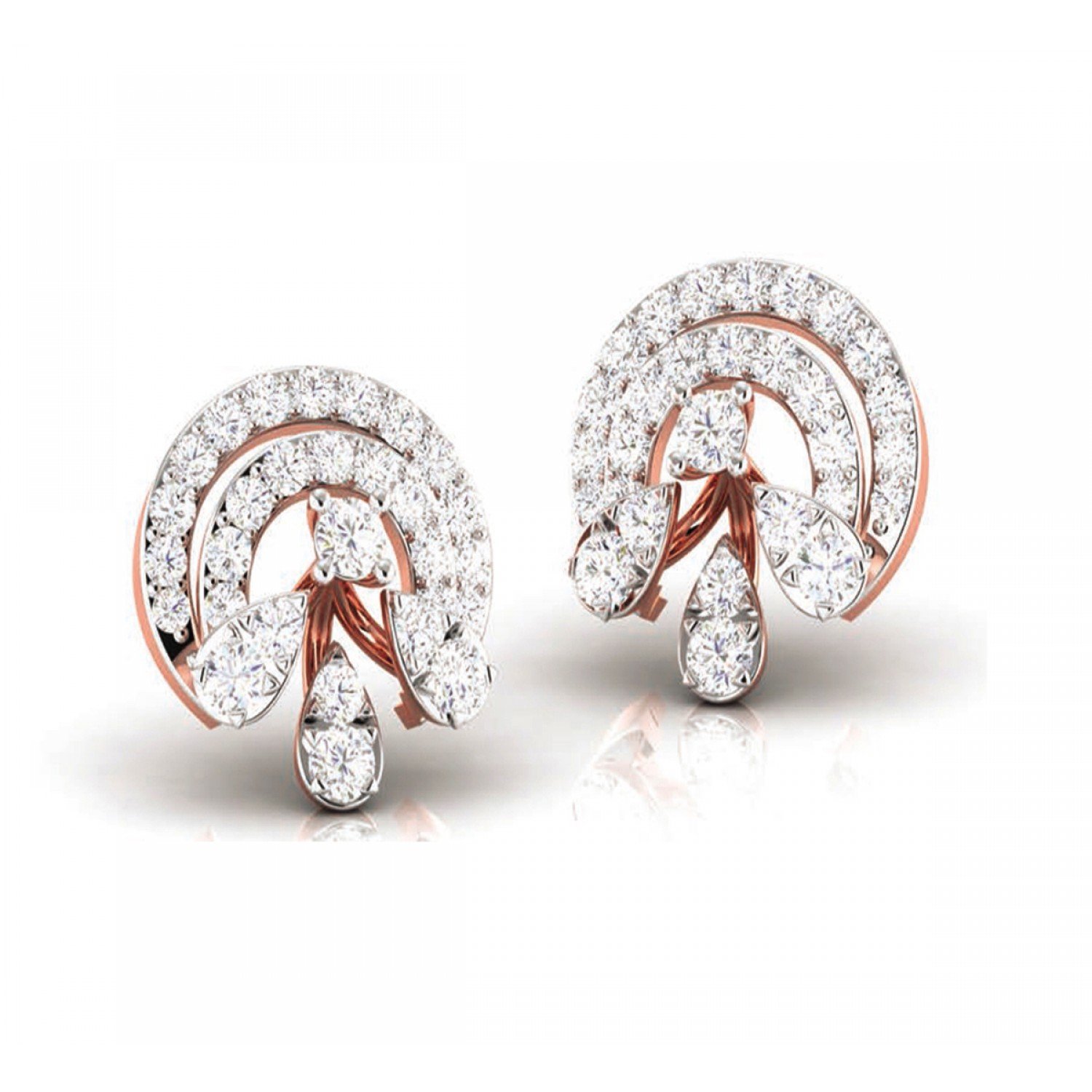 Birva Jwala Diamond Earrings Birva Jwala Diamond Earrings