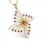 Ovate Desire Diamond Pendant