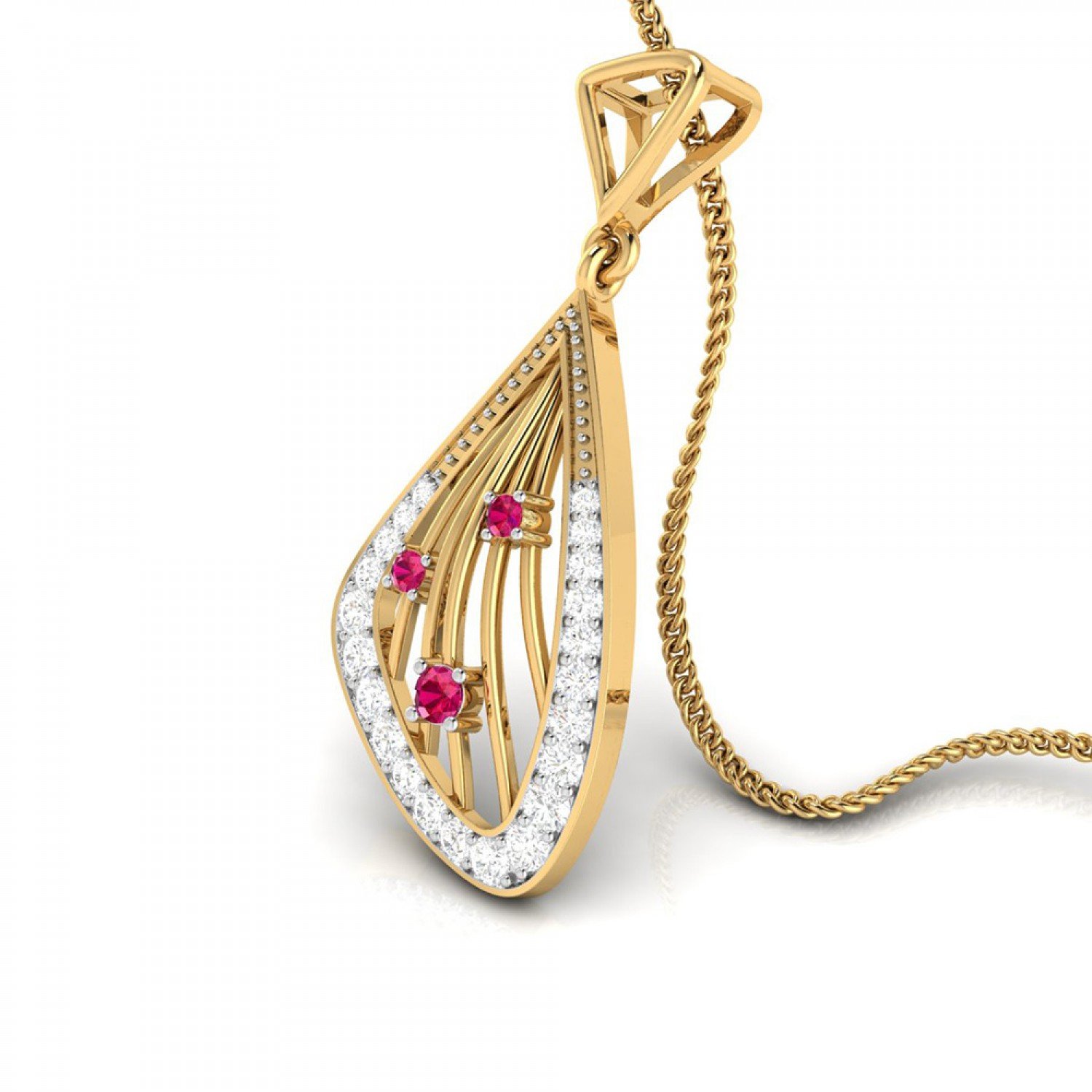 Aloe Daffodil Diamond Pendant Aloe Daffodil Diamond Pendant