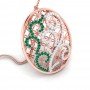 Radiant Dawn Diamond Pendant